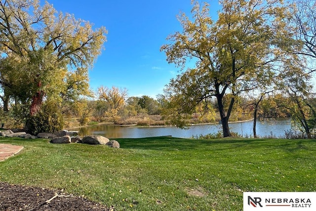 property view of water