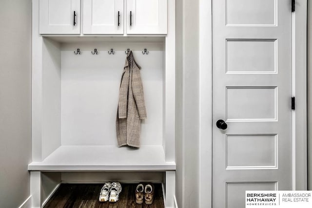 view of mudroom