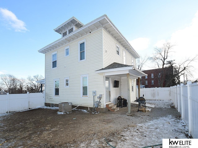 view of rear view of house