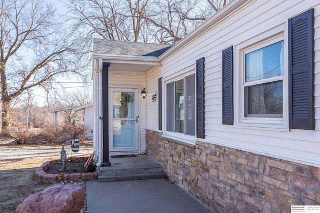 view of property entrance