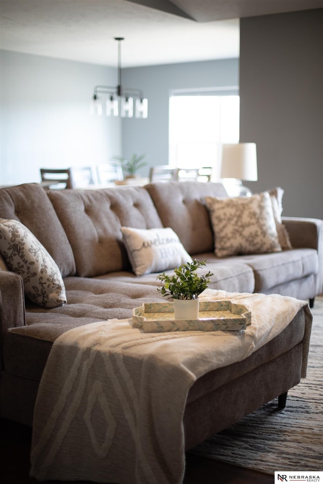 view of living room