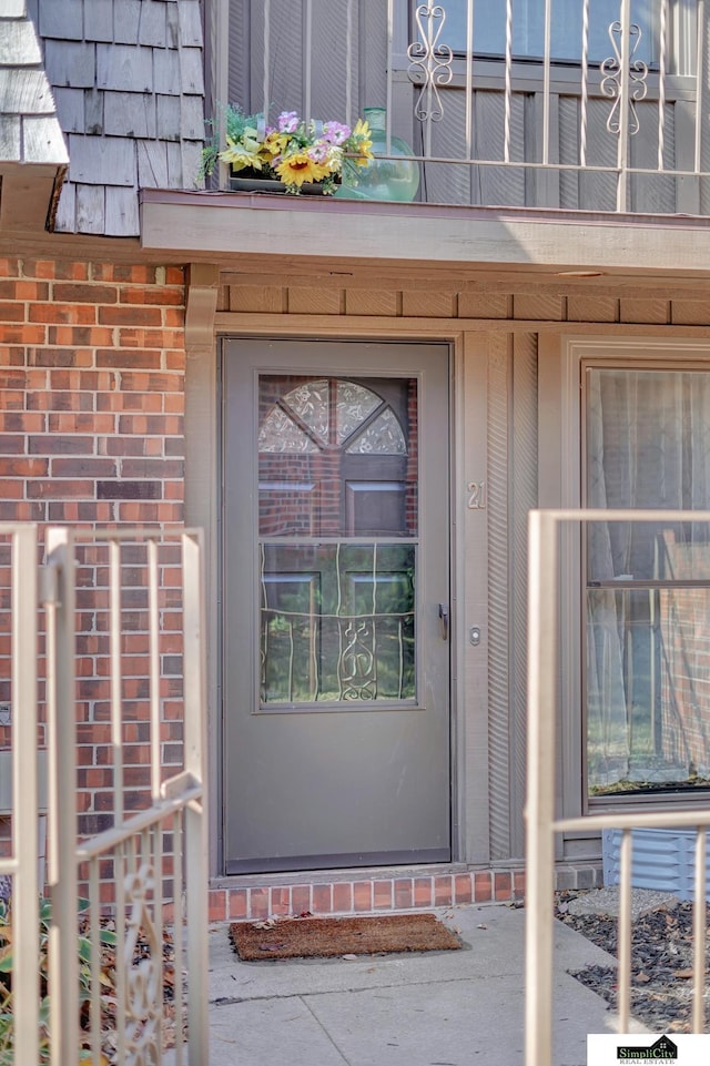 view of property entrance