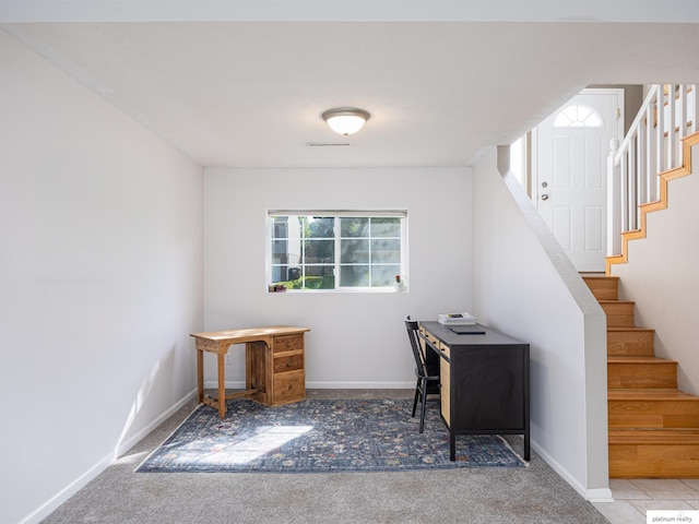 7112 S 177th St, Omaha, NE 68136 - carpeted office space with baseboards