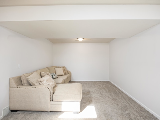 7112 S 177th St, Omaha, NE 68136 - carpeted living room featuring baseboards