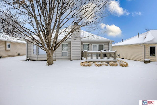 view of front of house