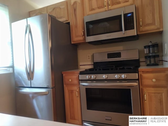 kitchen featuring stainless steel appliances