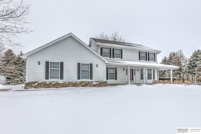 view of front of house