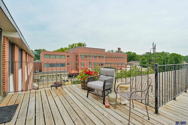 view of deck