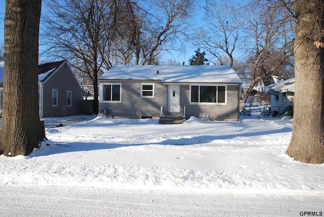 view of front of house