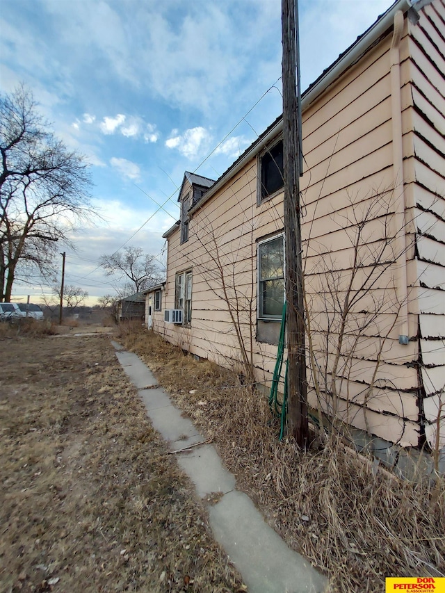 view of side of home