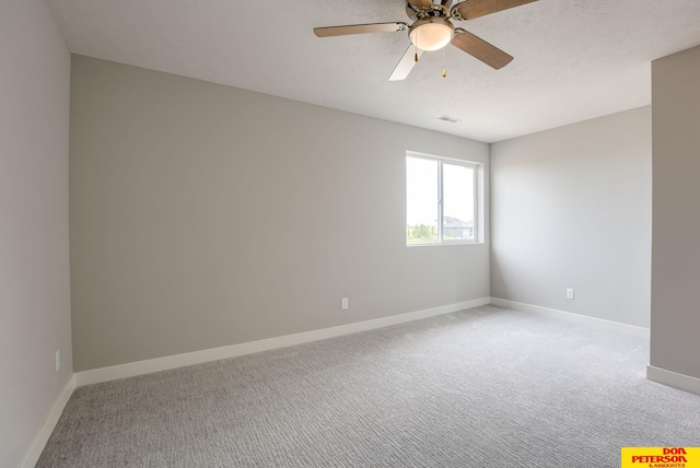 3563 Little Bluestem Rd, Fremont, NE 68025 - empty room with light colored carpet and a ceiling fan