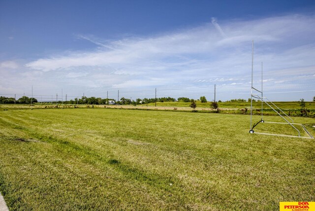 3593 Little Bluestem Rd, Fremont, NE 68025 - view of yard with a view of countryside