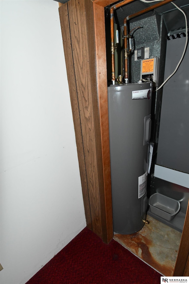 utilities with electric water heater