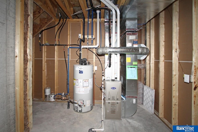 utilities with water heater