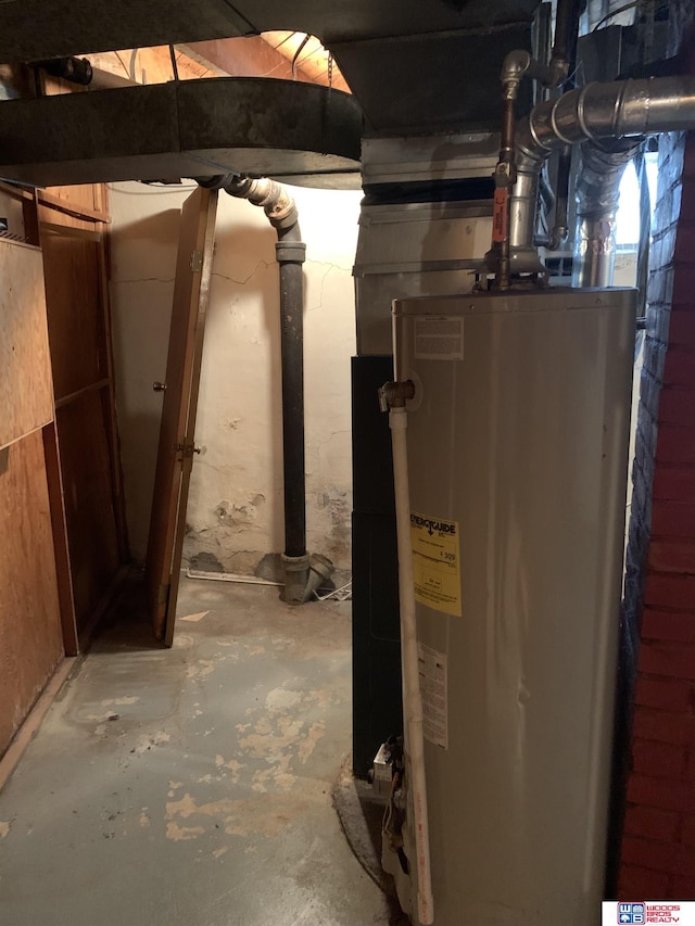 utilities with gas water heater