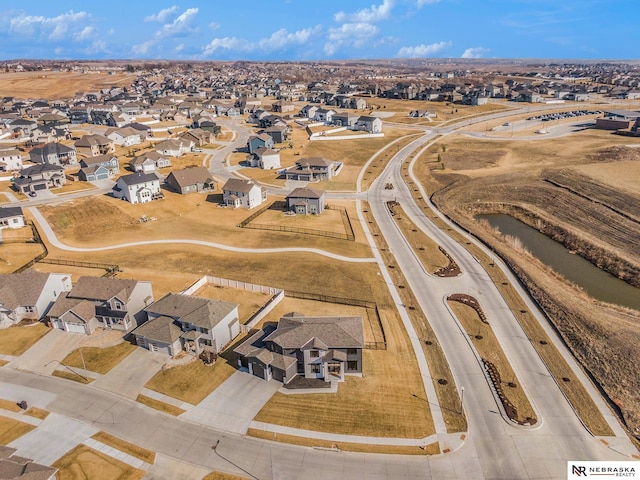 birds eye view of property featuring a residential view