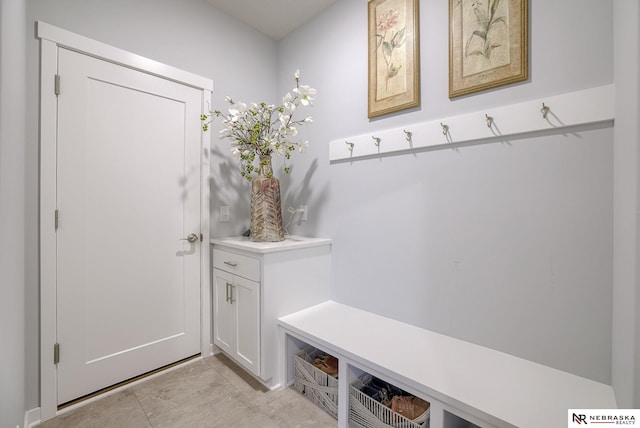 view of mudroom