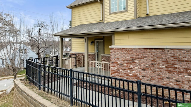 wooden deck featuring fence