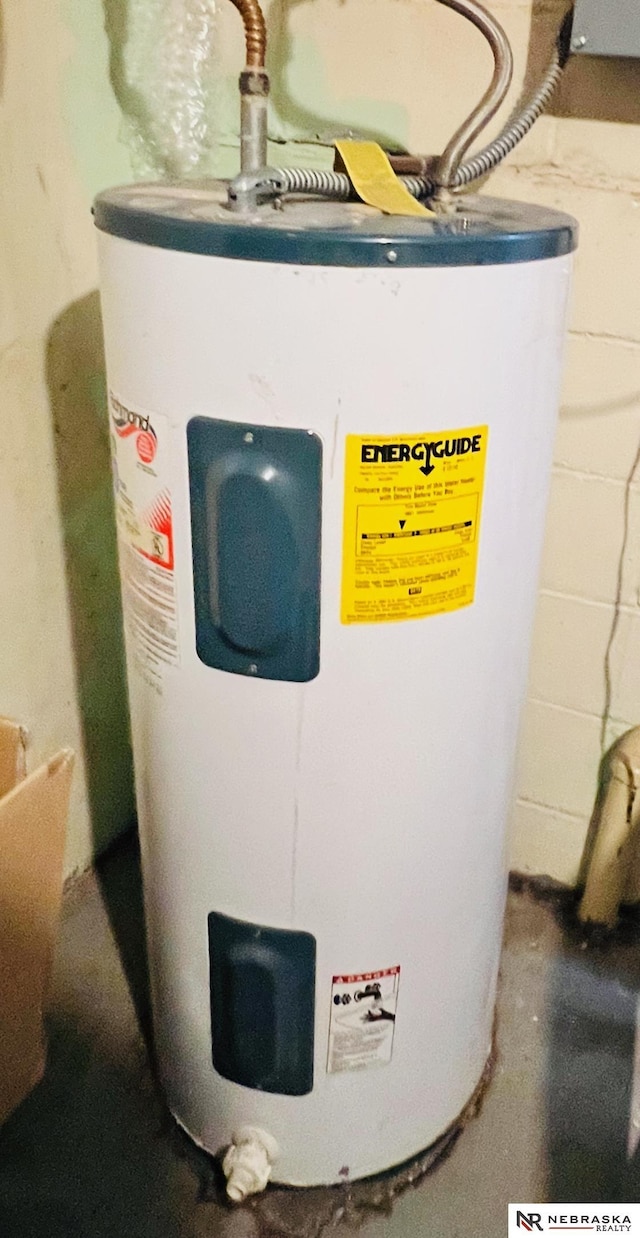 utilities featuring water heater