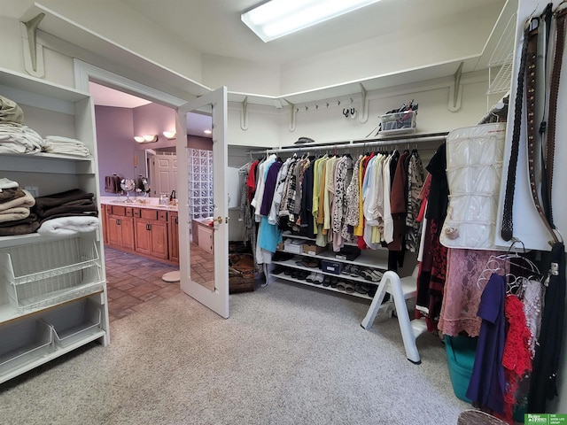 view of spacious closet