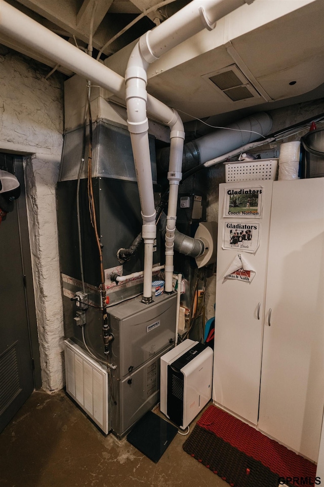 view of utility room