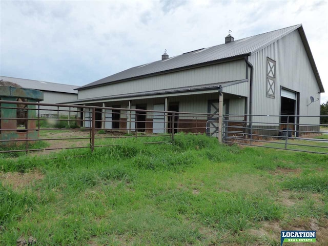 view of stable