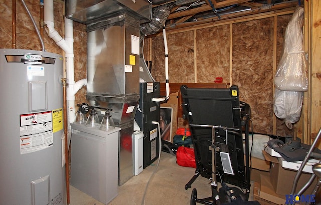 utilities with electric water heater