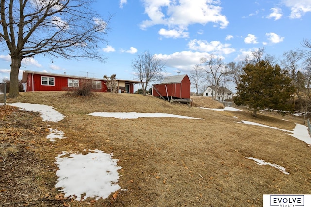 view of yard