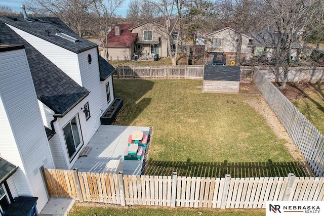 exterior space featuring a residential view