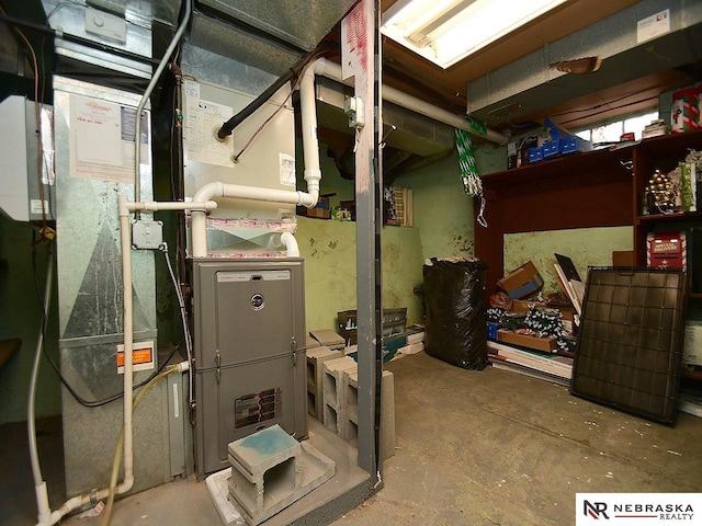 view of utility room