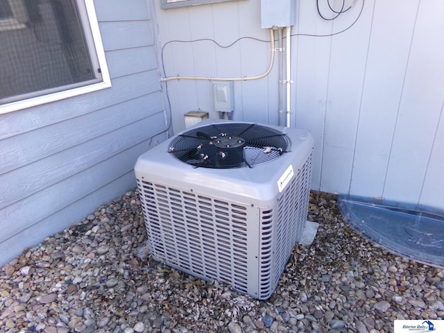 exterior details with cooling unit