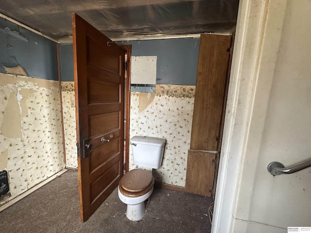 bathroom with toilet