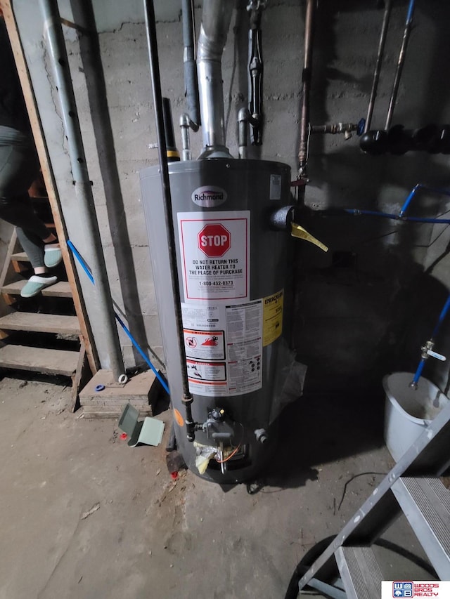 utilities with water heater