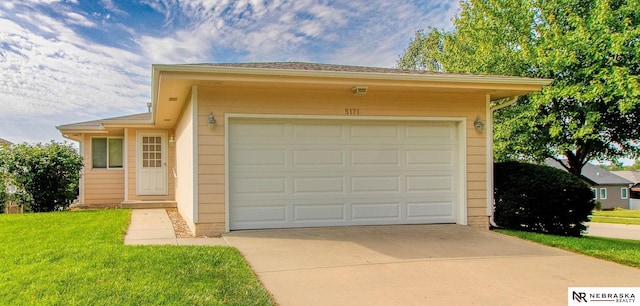 exterior space with driveway