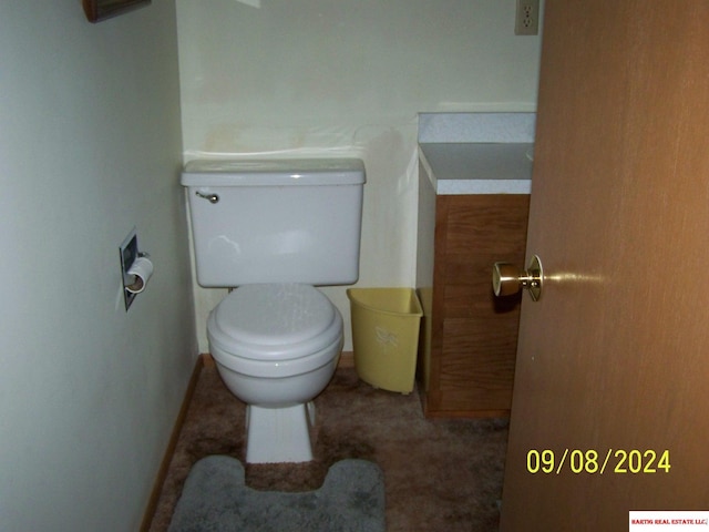 bathroom with toilet