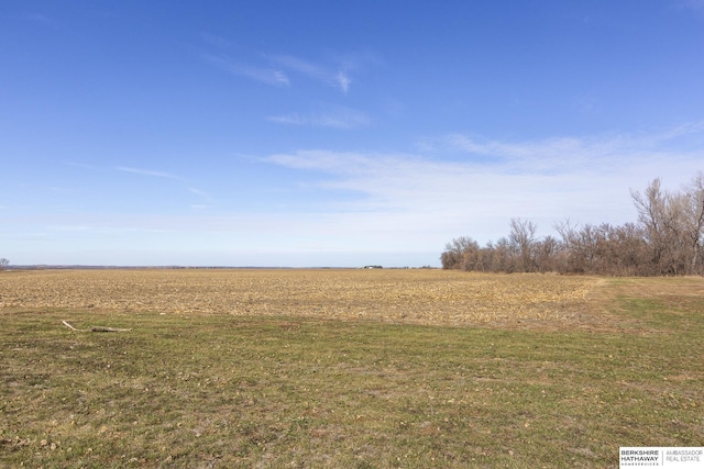 view of landscape with a rural view