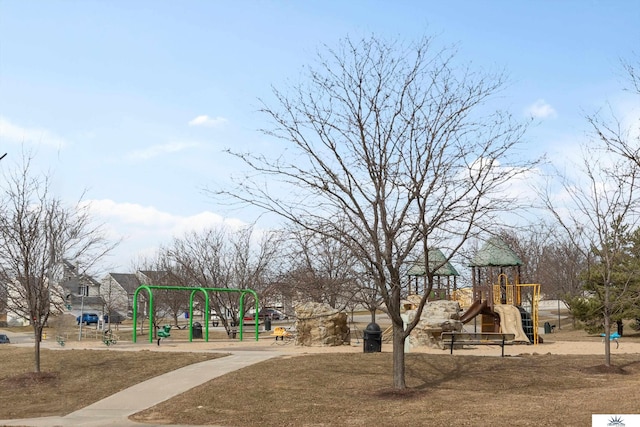 view of community play area