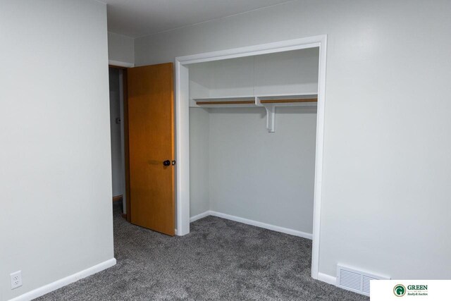 closet with visible vents