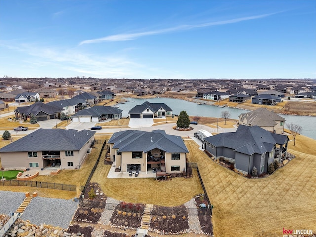 birds eye view of property featuring a residential view