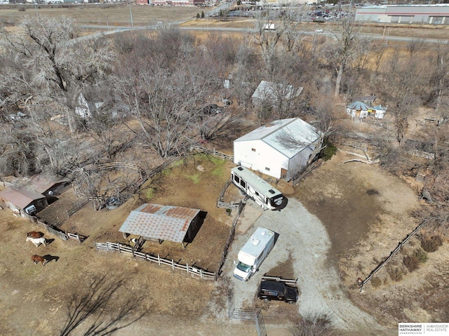 drone / aerial view
