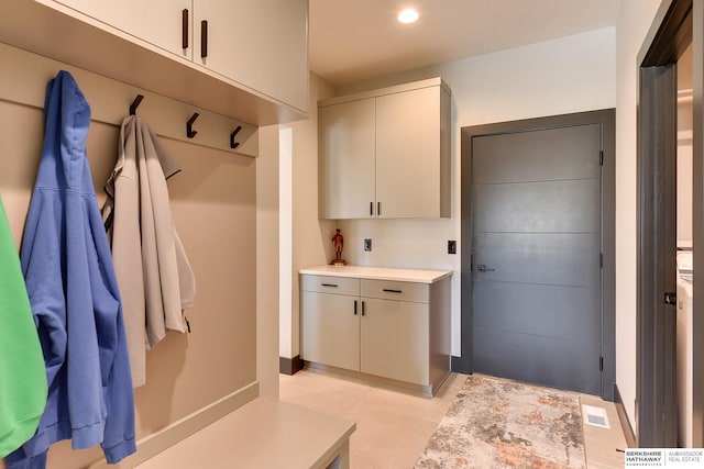 view of mudroom