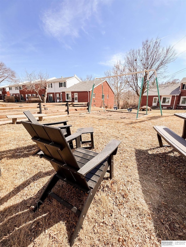 view of property's community with a residential view