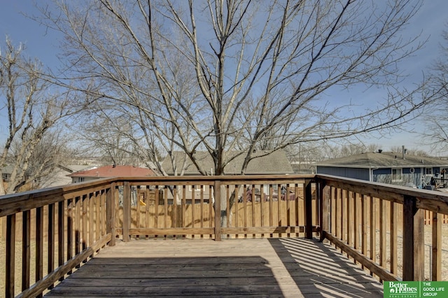 view of deck