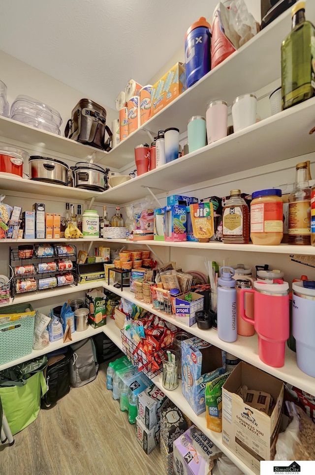 view of pantry