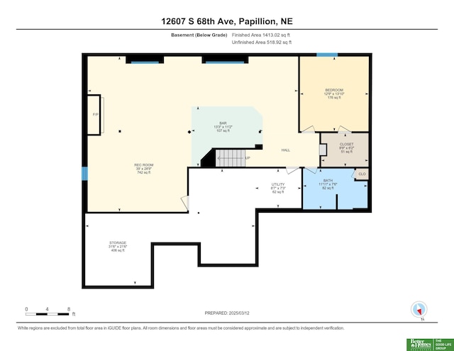 view of layout