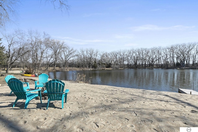 property view of water