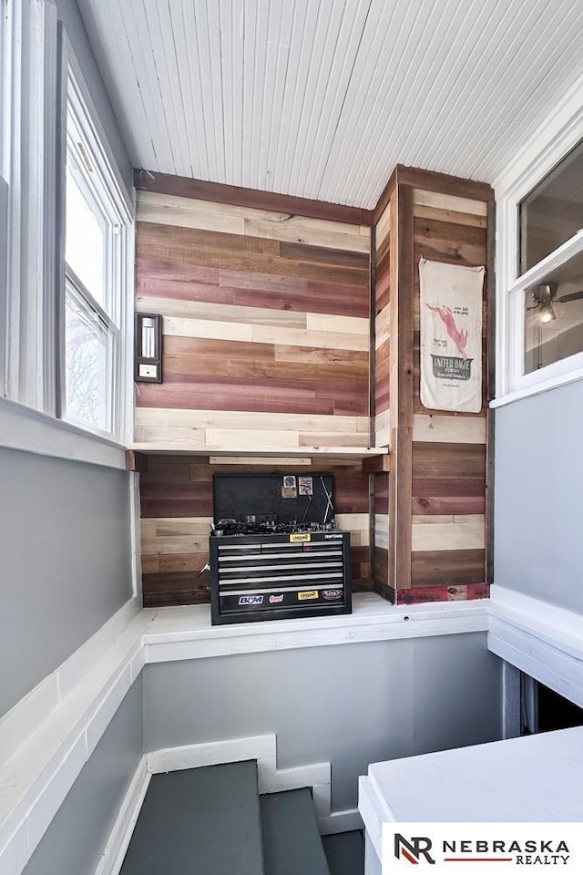 view of sauna / steam room