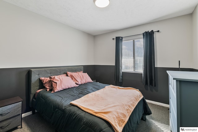 10230 Weir St, Ralston, NE 68127 - carpeted bedroom featuring baseboards and a textured ceiling