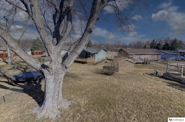 10230 Weir St, Ralston, NE 68127 - view of yard featuring fence