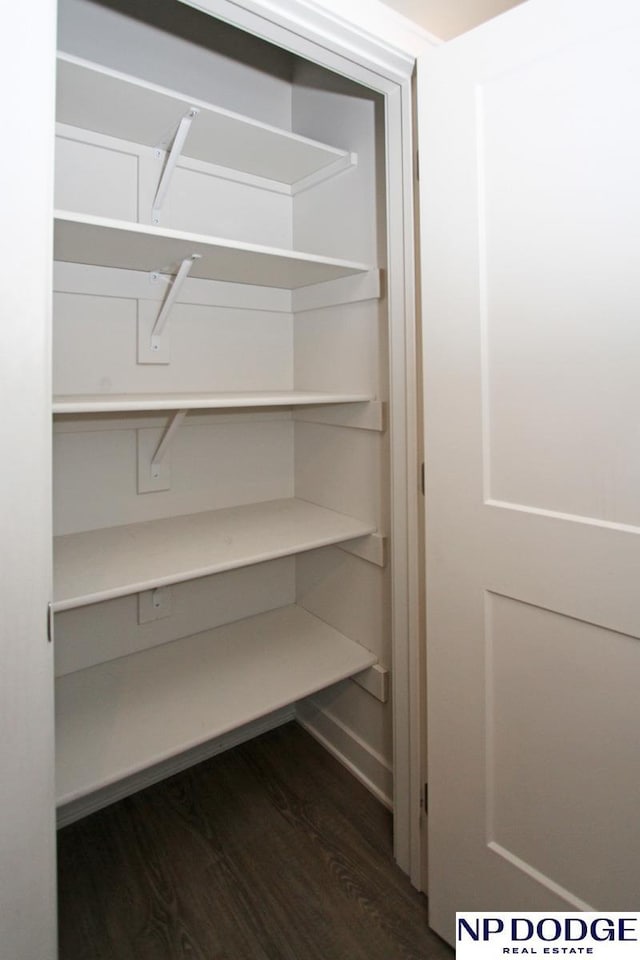 view of closet